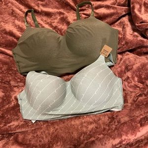 XL pink lounge bras